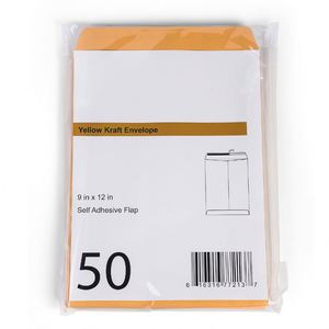 Peel & Seal Self-adhesive <b>Envelopes</b> Hign Quality Golden Kraft 100gsm Paper <b>Envelope</b> - Product Image 5