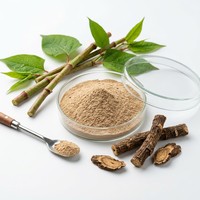 Extrait de Polygonum Cuspidatum Naturel en Poudre Qualité Alimentaire 50% 98% Trans-Resvératrol Emballé Sous Vide en Contenant en Verre