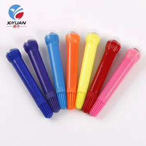 Xiyuan papeterie usine vente en gros encre lavable <span class=keywords><strong>feutre</strong></span> pointe mini double tête rouleau timbre aquarelle stylo ensemble pour enfants - Product Image 3