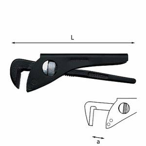 Llave para tubos de 275 mm (1 3/4 pulgadas) de capacidad, modelo 308 - Product Image 1