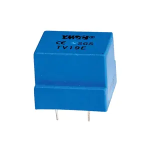 YHDC 5mA/5mA mini current type voltage transformer, PCB mounting voltage sensor TV19E