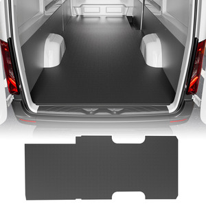 Tapis de coffre compatible avec <span class=keywords><strong>Mercedes</strong></span>-Benz Sprinter 2006-2025, tapis de coffre pour fourgons longs uniquement, revêtement de sol de coffre en TPE - Product Image 1