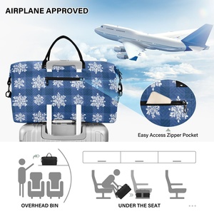 Sac de voyage et de sport de grande capacité, design de Noël, haute qualité, idéal pour les voyages et la gym - Product Image 5