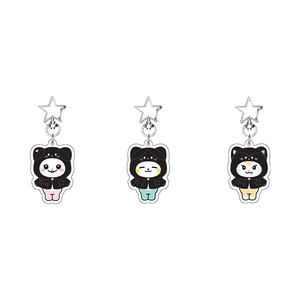 Venta al por mayor: Nuevo llavero de dibujos animados de moda con impresión UV en acrílico de la serie Idol (Yeji, Lia, Ryujin, Chaeryeong, Yuna), igual al original, para bolso. - Product Image 3