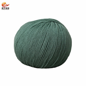 2021 New Dyed Recycled Blended Yarn Basulan <strong>Craft</strong> 50% Superwash Merino <strong>Wool</strong> 50% Anti-pilling Acrylic <strong>Wool</strong> Blend Yarn - Product Image 6