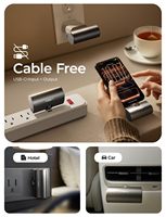 Cargador Portátil LISEN de 22.5W con Carga Rápida PD, 7000mAh de Alta Capacidad para iPhone 17 Pro Max, Samsung, Pixel 9, Uso en Viajes