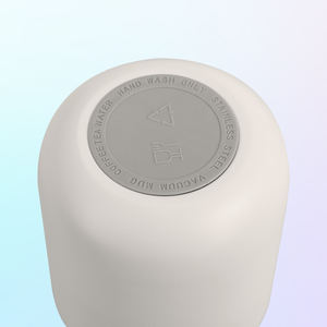 <b>Small</b> Double Wall Insulated Mug 304 Stainless Steel for Hot&Cold Drinks Leak Proof Water Bottle <b>with</b> Carry Handle - Product Image 3