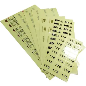 定制防水标志透明可拆卸贴纸印刷不干胶包装标签贴纸