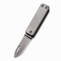 Couteau pliant d'auto-défense pour l'extérieur, mini-couteau à découper, couteau de cuisine en acier inoxydable, couteau de survie pour le camping, EDC portable, lame de 4 cm, 60
