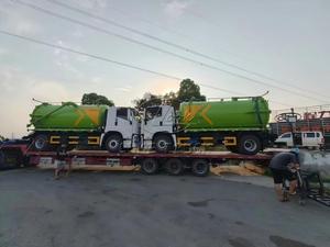 Camión de succión de alcantarillado Isuzu GIGA con potencia de succión súper fuerte, alta eficiencia para dragado de alcantarillado y limpieza de fosas sépticas. - Product Image 5