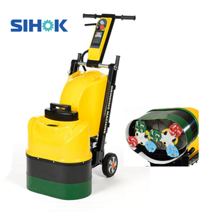 Machine à meuler le béton 220V, polisseuse de sol en béton pour époxy avec aspiration des poussières - Product Image 2