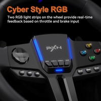 PXN V900 GEN2 270/900 °   Volante de Carreras con Pedales para PC, PS, Xbox y Switch
