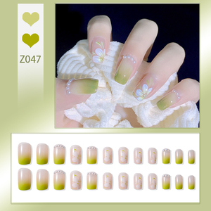 <span class=keywords><strong>Uñas</strong></span> Postizas al por Mayor Baratas de Alta Calidad, Cuadradas Medianas, Coffin, Corazón, Perla, Punta <span class=keywords><strong>Francesa</strong></span>, <span class=keywords><strong>Manicura</strong></span> ABS, 24 Piezas, Pegamento para <span class=keywords><strong>Uñas</strong></span>, Personalizables - Product Image 5