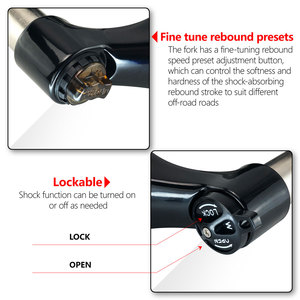 <span class=keywords><strong>Fourche</strong></span> avant de suspension pour vélo, <span class=keywords><strong>26</strong></span> pouces, en alliage d'aluminium, frein à disque, débattement de 100 mm, tige de 30 mm, <span class=keywords><strong>fourche</strong></span> de vélo de montagne - Product Image 3