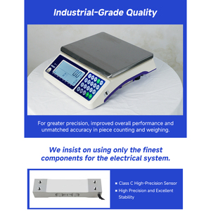 Digitale Industrielle Tischwaage mit Zählfunktion und Optionalem Alarmlicht - Product Image 5