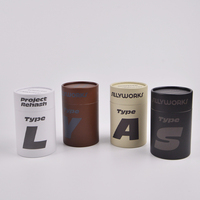 Tubes en carton biodégradable pour soins de la peau, emballages en aluminium alimentaire pour thé et café, biodégradables