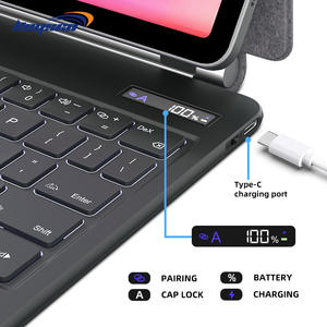 <span class=keywords><strong>Clavier</strong></span> magique sans fil standard personnalisé pour les modèles Samsung S7/S8/S9/S9 Fe 11/12.4/13.1/14.6 pouces certifié FCC ROHS USB - Product Image 3