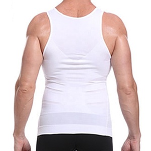 Corsé adelgazante para hombre, chaleco de compresión, Control de Abdomen, vientre, cintura delgada, ropa interior deportiva, 6311 - Product Image 4