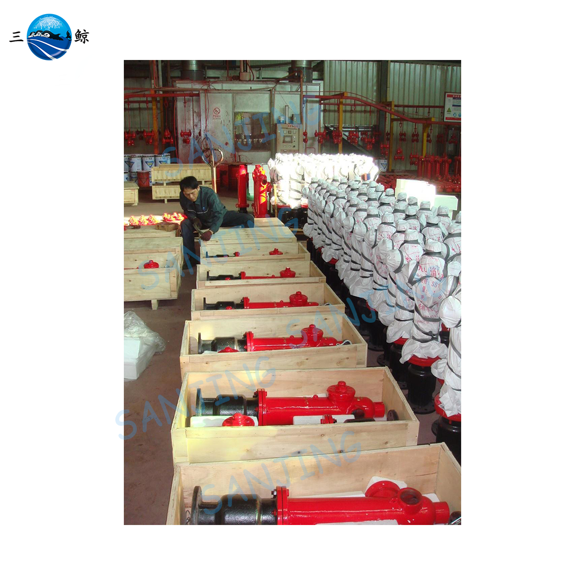 Good Quality Ductile Cast Iron Ground Water Supply System Pillar Hydrant With French Adapter