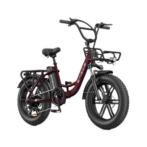 Vélo électrique hybride tout-terrain EU Engwe L20 Boost, vélo de ville, long trajet, pneus standard de 20 pouces, suspension intégrale, confort de conduite - Product Image 1