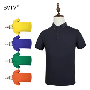 100% Cotton T Mens Golf Designer Office Uniform Design Shirt T-shirts Tshirts New Plain Polo Shirts For Men And Women