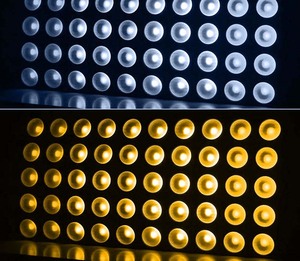 Lumière matricielle <span class=keywords><strong>LED</strong></span> à faisceau E27 10 yeux RGBW blanc chaud 2 couleurs DMX512 pour bars/DJs/discothèques/boîtes de nuit - Product Image 6