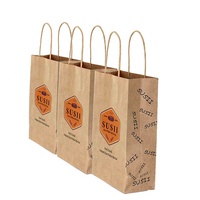 Vente en gros de sac en papier sulfurisé à prix raisonnable personnalisé avec un grand fond de sac en papier Shishi pour repas du midi