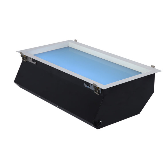 30x60cm NEW Fashion Blue Clear Skylight LED Smart Home Lights LED Artificial Sky Ceiling Panel Skylight for Indoor Housing