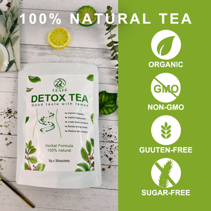 Thé Détox Minceur Naturel aux Herbes 14/28 Jours pour Ventre Plat Perte de Poids Métabolisme Thé Détox Fibres Personnalisé - Product Image 4
