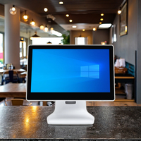 Terminal Punto de Venta para Restaurantes y Pequeñas Empresas, Caja Registradora con Sistema Operativo Android 11, CPU Intel, Anti-robo, Pantalla de 15.6 Pulgadas