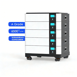 Système de stockage d'énergie solaire hybride 10 kW, armoire de stockage d'énergie empilable, photovoltaïque solaire, batterie au lithium - Product Image 5