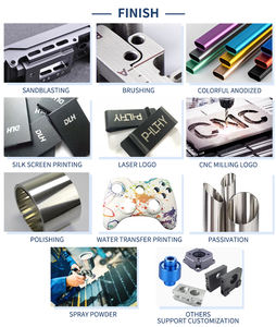 Layanan Pembuatan <span class=keywords><strong>Part</strong></span> Aluminium dengan Mesin CNC Custom, Layanan Prototipe Cepat Baja Tahan Karat, Layanan Pengeboran, dan Layanan Wire EDM - Product Image 5