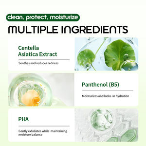 OEM/ODM Utilisation quotidienne CICA + PHA Tampons tonifiants pour le visage en <span class=keywords><strong>coton</strong></span> apaisants |   Exfoliation douce, hydratation, apaisement, soulagement, tous types de peau - Product Image 4