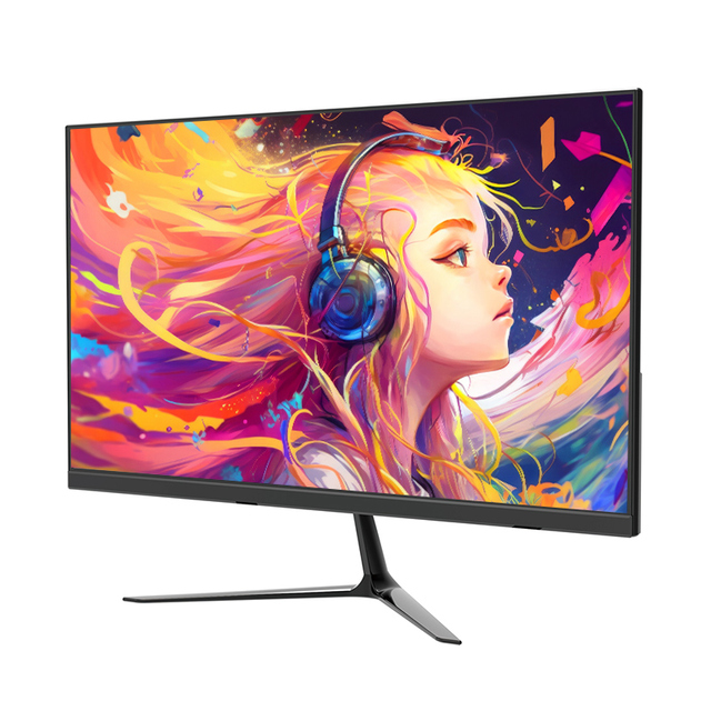 PC Monitor Computer Display IPS LED Monitor LCD Monitor Manufacturer 24/27inch FHD 1080P 2K 4K Black Desktop Curved OEM PVA