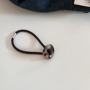 ยางรัดผมสไตล์เรโทรแบบมินิมอล ยางยืดสำหรับผู้หญิง ไม่ลื่น ยืดหยุ่นสูง เครื่องประดับผมวินเทจ - Product Image 3