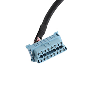 Cable OBD2 de 16 Pines Macho a Molex 6P con Conector Mlnl, Cable en Y para Escáner de Diagnóstico OBD2, Lector de Códigos de Error