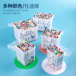 双头标记12/18/24/36/48/60/80颜色/三角形双标记永久艺术草图绘制标记 - Product Image 6