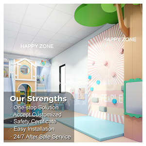 Aire de jeux intérieure commerciale personnalisée à deux niveaux, thème Aventure <span class=keywords><strong>Lapin</strong></span>, espace de jeu sensoriel pour enfants, salle de classe sensorielle, crèche - Product Image 2