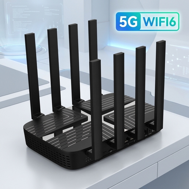 Dual SIM & ESIM Industrial WiFi 7 5G Router Gaming Low Latency OpenWrt 2.5G WAN/LAN Enterprise Rugged Wireless Modem