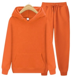GAF Hombres señoras Sudaderas con capucha Ropa informal Traje Ropa deportiva Traje Color sólido Pull Over + Pantalones Traje Otoño para hombres - Product Image 6