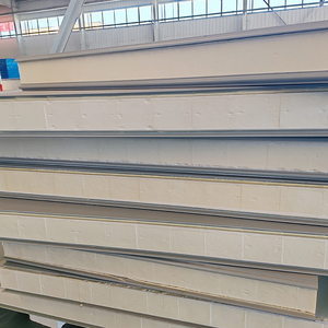 Hot bán đá tấm bánh sandwich cách điện PU bọt Tấm bánh sandwich cho tường phòng lạnh - Product Image 6