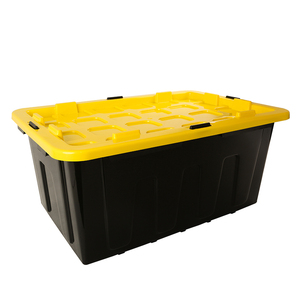 Stackable Plastic Storage Pinyaoo Storage 27 Gallon Stackable Tote Bin Plastic Boxes Storage
