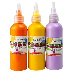 Juego de Pintura Lavable No Tóxica para Dedos - Pintura Segura a Base de Agua para Niños Pequeños, Dibujo Artístico - Product Image 2