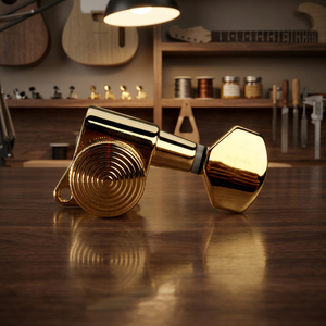 E68BB Guitarra eléctrica Estilo Gotoh Afinadores de bloqueo Estilo Sperzel Oro Hecho en Corea Piezas y accesorios de guitarra - Product Image 3