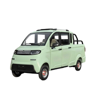 Camionnette électrique à quatre roues entièrement fermée, nouvelle énergie, avec moteur 1000W, autonomie de 101-200 km, pour le transport de passagers et de marchandises