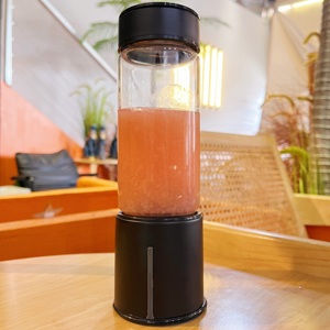 Thiết kế mới chất lượng cao USB nước trái cây Máy xay sinh tố sữa <span class=keywords><strong>Shaker</strong></span> chai thủy tinh tay Mixer xách tay cá nhân Máy xay sinh tố cup - Product Image 5