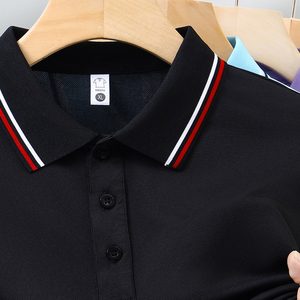 Vente en gros de t-shirts golf pour garçons uniformes de travail anti-rides en coton rose et respirant avec logo personnalisé de qualité supérieure - Product Image 5