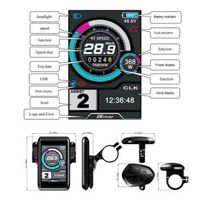 72V 1500W/3000W/5000W Ebike <strong>Electric</strong> Bike Geared Hub Motor Waterproof LCD Controller Lithium Battery Conversion <strong>Kit</strong> - Product Image 4