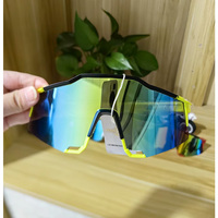 Nouveau gros lunettes de sport surdimensionnées en plein air unisexe rétro carré lunettes de soleil de cyclisme haute qualité PC lentille prêt Stock lunettes de soleil