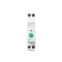 Disjoncteur intelligent WiFi EAST 10A, 90-300V AC, en cuivre PA66, avec mesure d'énergie et contrôle à distance pour maison intelligente, ETM01